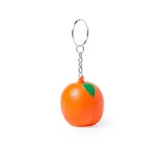 Antistress Schlüsselanhänger Fruty, Farbe: orange personalisierte Geschenke 