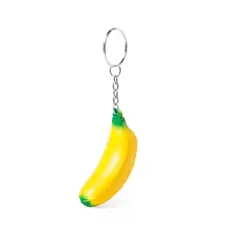 Antistress Schlüsselanhänger Fruty, Farbe: gelb personalisierte Geschenke 