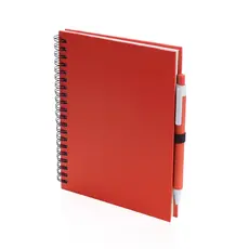 Notizbuch Koguel, Farbe: rot personalisierte Geschenke 