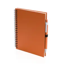 Notizbuch Koguel, Farbe: orange personalisierte Geschenke 