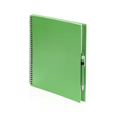 Notizbuch Tecnar, Farbe: grün personalisierte Geschenke 