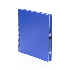 Notizbuch Tecnar, Farbe: blau personalisierte Geschenke 