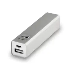Power Bank Thazer, Farbe: silber personalisierte Geschenke 