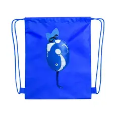 Faltbarer Rucksack Kissa, Farbe: blau personalisierte Geschenke 