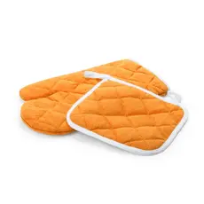 Küchen Set Leston, Farbe: orange personalisierte Geschenke 