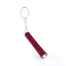 Lampe Schlüsselanhänger Flonse, Farbe: rot personalisierte Geschenke 