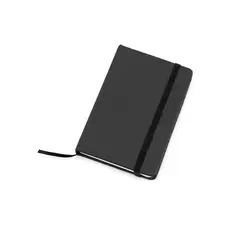 Notizblock Kinelin, Farbe: schwarz personalisierte Geschenke 