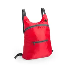 Faltbarer Rucksack Mathis, Farbe: rot personalisierte Geschenke 