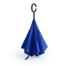 Wenderegenschirm Hamfrey, Farbe: blau personalisierte Geschenke 