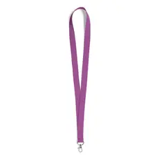 Schlüsselband Neck, Farbe: lila personalisierte Geschenke 