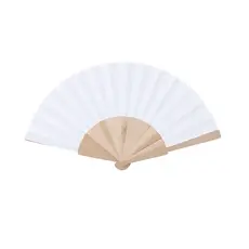 Fächer Folklore, Farbe: weiß personalisierte Geschenke 