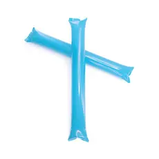 Klatschstange Stick, Farbe: hellblau personalisierte Geschenke 