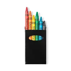 Wachsmalstifte Set Tune, Farbe: schwarz personalisierte Geschenke 