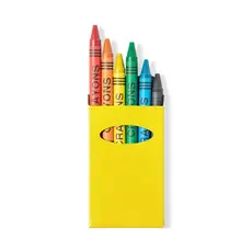 Wachsmalstifte Set Tune, Farbe: gelb personalisierte Geschenke 
