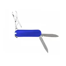 Mini Multifunktionstaschenmesser Castilla, Farbe: blau personalisierte Geschenke 
