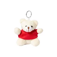 Schlüsselanhänger Teddy Tedchain, Farbe: rot personalisierte Geschenke 