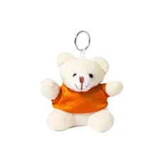 Schlüsselanhänger Teddy Tedchain, Farbe: orange personalisierte Geschenke 