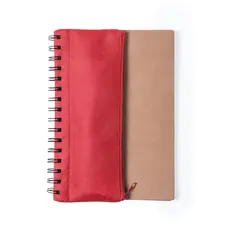 Notizbuch Mosku, Farbe: rot personalisierte Geschenke 