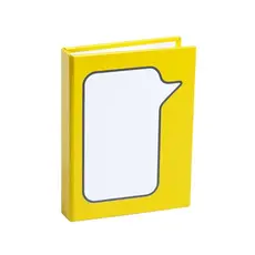 Notizblock Dosan, Farbe: gelb personalisierte Geschenke 