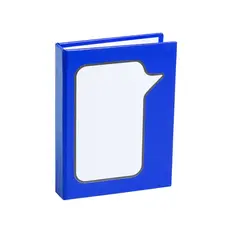 Notizblock Dosan, Farbe: blau personalisierte Geschenke 