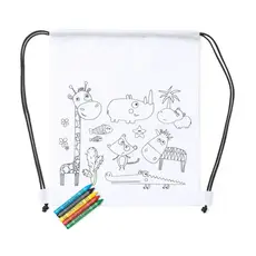 Rucksack Wizzy, Farbe: weiß personalisierte Geschenke 
