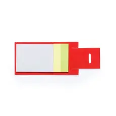 Notizzettelbox Novich, Farbe: rot personalisierte Geschenke 