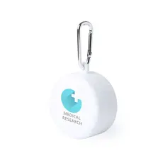 Faltbarer Trinkbecher Berty, Farbe: weiß personalisierte Geschenke 