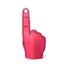 Klatschhand Zacky, Farbe: rot personalisierte Geschenke 