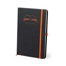 Notizblock Kefron, Farbe: orange personalisierte Geschenke 