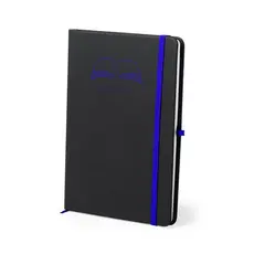 Notizblock Kefron, Farbe: blau personalisierte Geschenke 