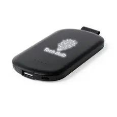 Power Bank Simmon, Farbe: schwarz personalisierte Geschenke 