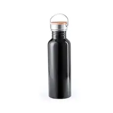 Trinkflasche Tulman, Farbe: schwarz personalisierte Geschenke 