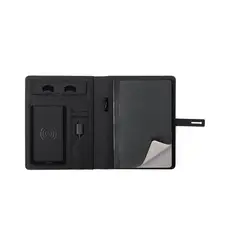 Multifunktion Notizblock Weston, Farbe: schwarz personalisierte Geschenke 