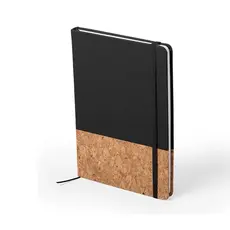 Notizblock Bluster, Farbe: schwarz personalisierte Geschenke 