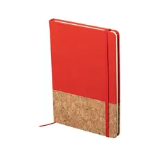Notizblock Bluster, Farbe: rot personalisierte Geschenke 