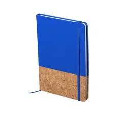 Notizblock Bluster, Farbe: blau personalisierte Geschenke 