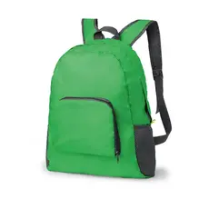 Faltbarer Rucksack Mendy, Farbe: grün personalisierte Geschenke 