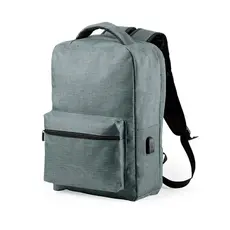 Anti-Diebstahl Rucksack Komplete, Farbe: grau personalisierte Geschenke 