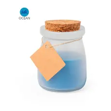 Duftkerze Tepor, Farbe: blau personalisierte Geschenke 