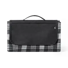 Picnic Decke Zaralex, Farbe: schwarz - grau personalisierte Geschenke 