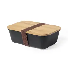 Lunch Box Thadan, Farbe: schwarz personalisierte Geschenke 