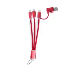 Ladegerätkabel Frecles, Farbe: rot personalisierte Geschenke 