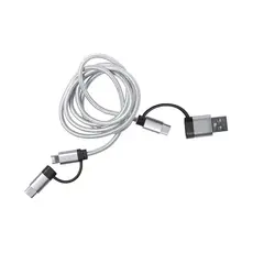 Ladegerätkabel Trentex, Farbe: silber personalisierte Geschenke 