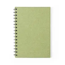 Notizbuch Idina, Farbe: grün personalisierte Geschenke 