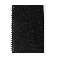 Notizbuch Roshan, Farbe: schwarz personalisierte Geschenke 