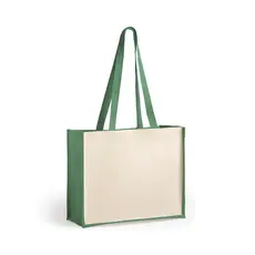 Tasche Rotin, Farbe: grün personalisierte Geschenke 