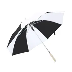 Regenschirm Korlet, Farbe: weiß - schwarz personalisierte Geschenke 