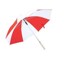 Regenschirm Korlet, Farbe: weiß - rot personalisierte Geschenke 