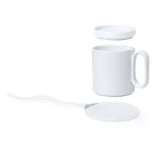 Tasse Wärmer Ladegerät Kalan, Farbe: weiß personalisierte Geschenke 