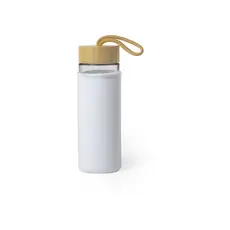 Trinkflasche Lurok, Farbe: weiß personalisierte Geschenke 